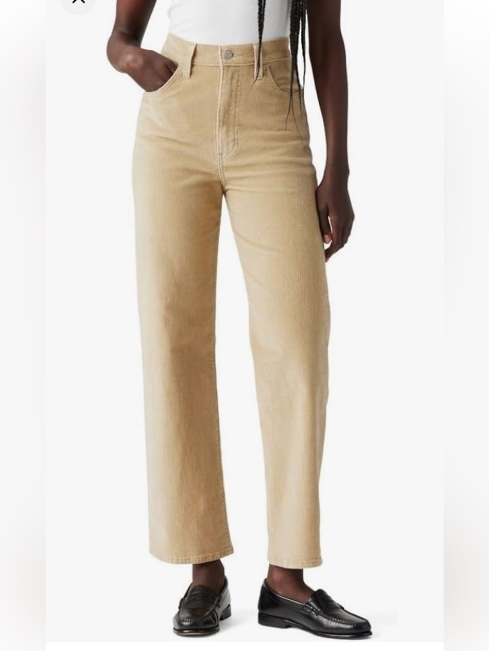 Levi’s Ribcage Straight Ankle Corduroy Pant